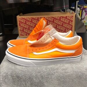 Vans Tiger Orange Old Skool Sneakers